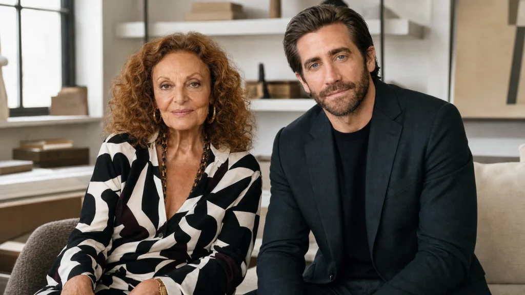 diane von furstenberg and jake gyllenhaal